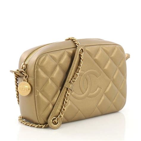 chanel small camera case price|CHANEL Lambskin Quilted Small Diam.